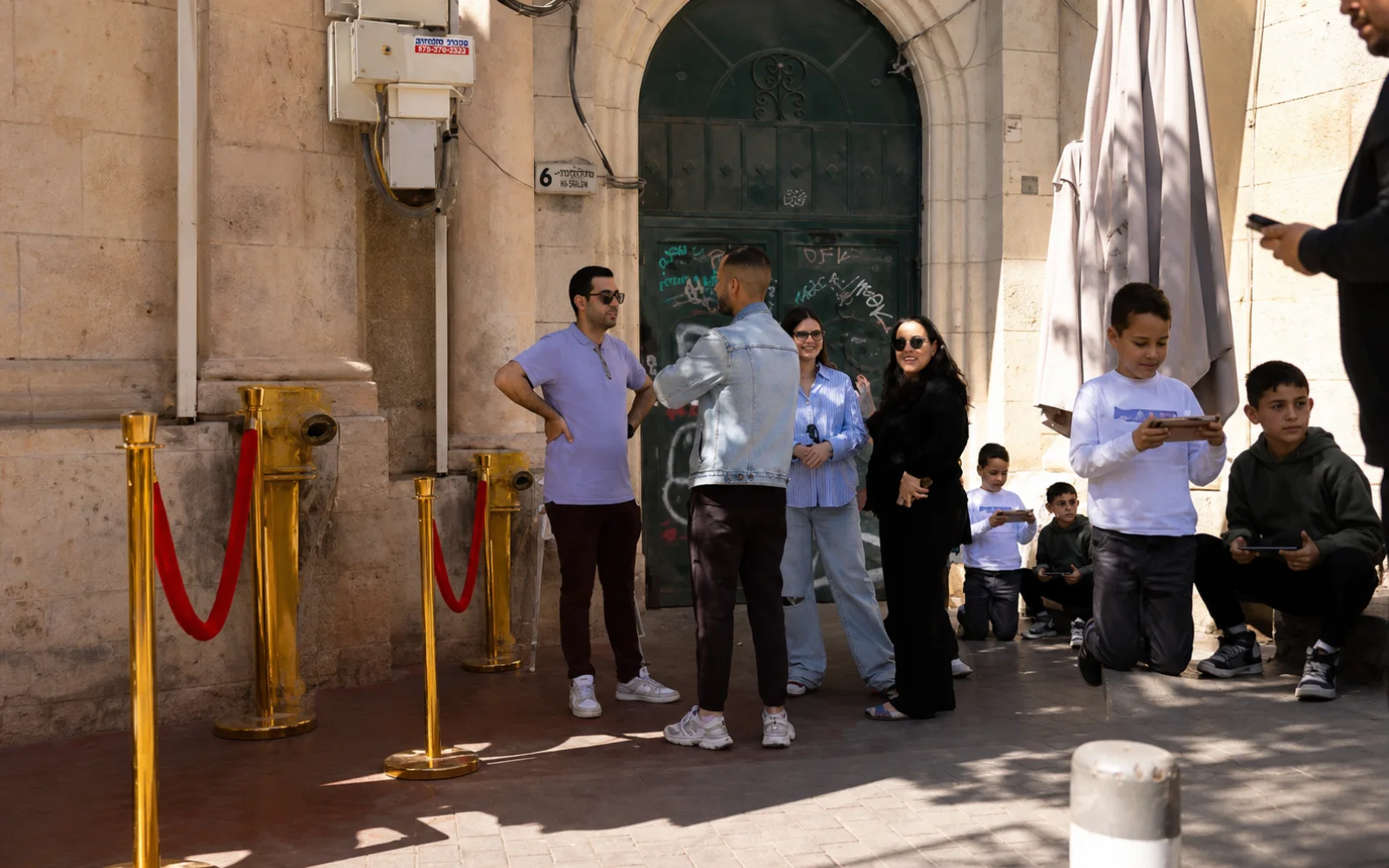מסך LED נייד בפעילות של עיריית ירושלים לקראת העדלאידע